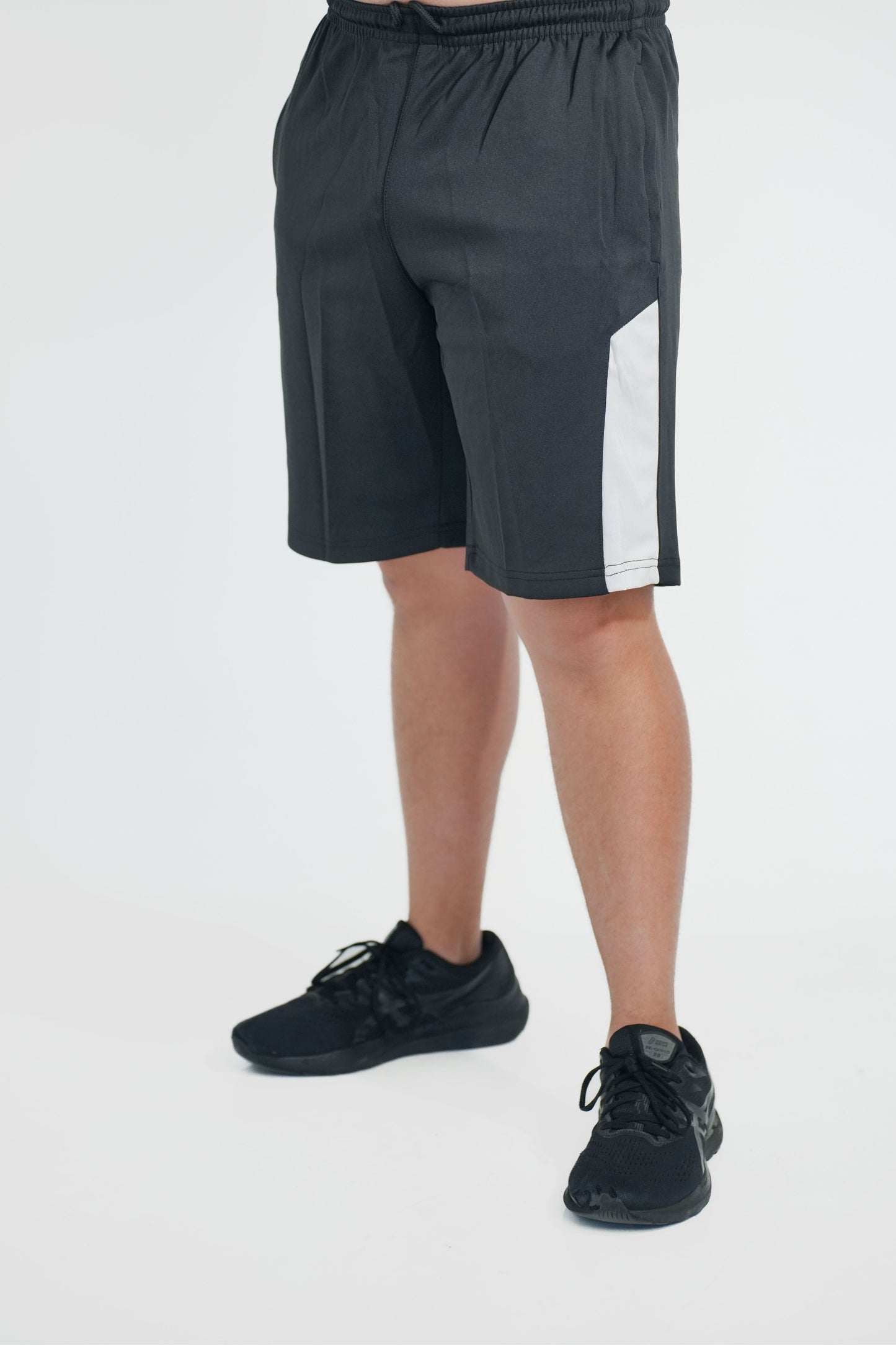 Men Running Shorts - Black