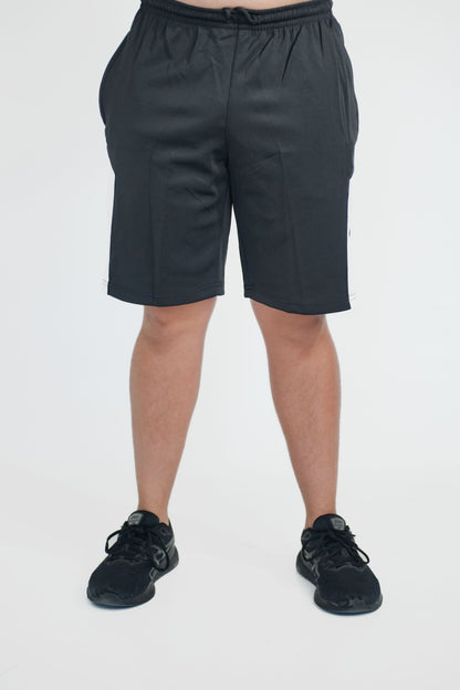 Men Running Shorts - Black