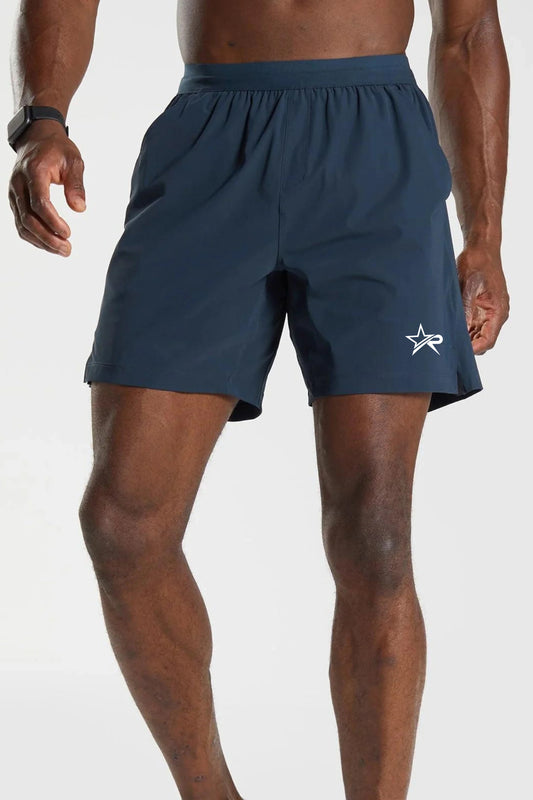 Men Sports Shorts - Navy Blue