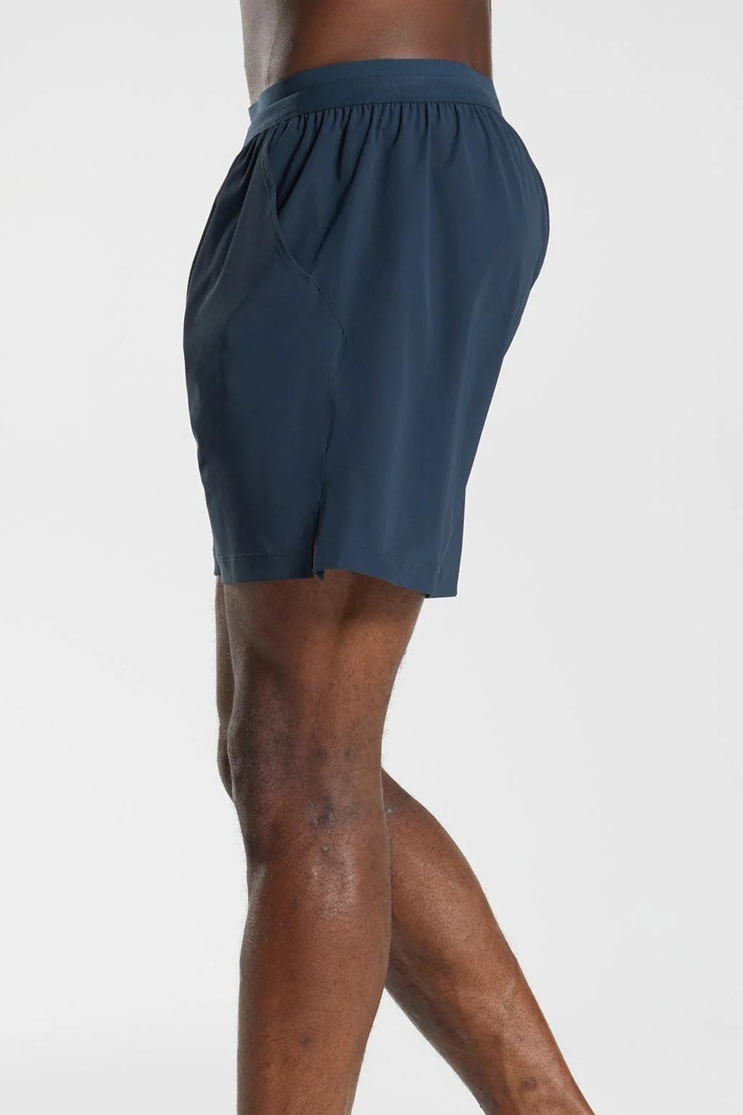 Men Sports Shorts - Navy Blue