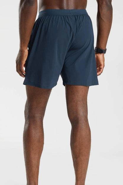 Men Sports Shorts - Navy Blue