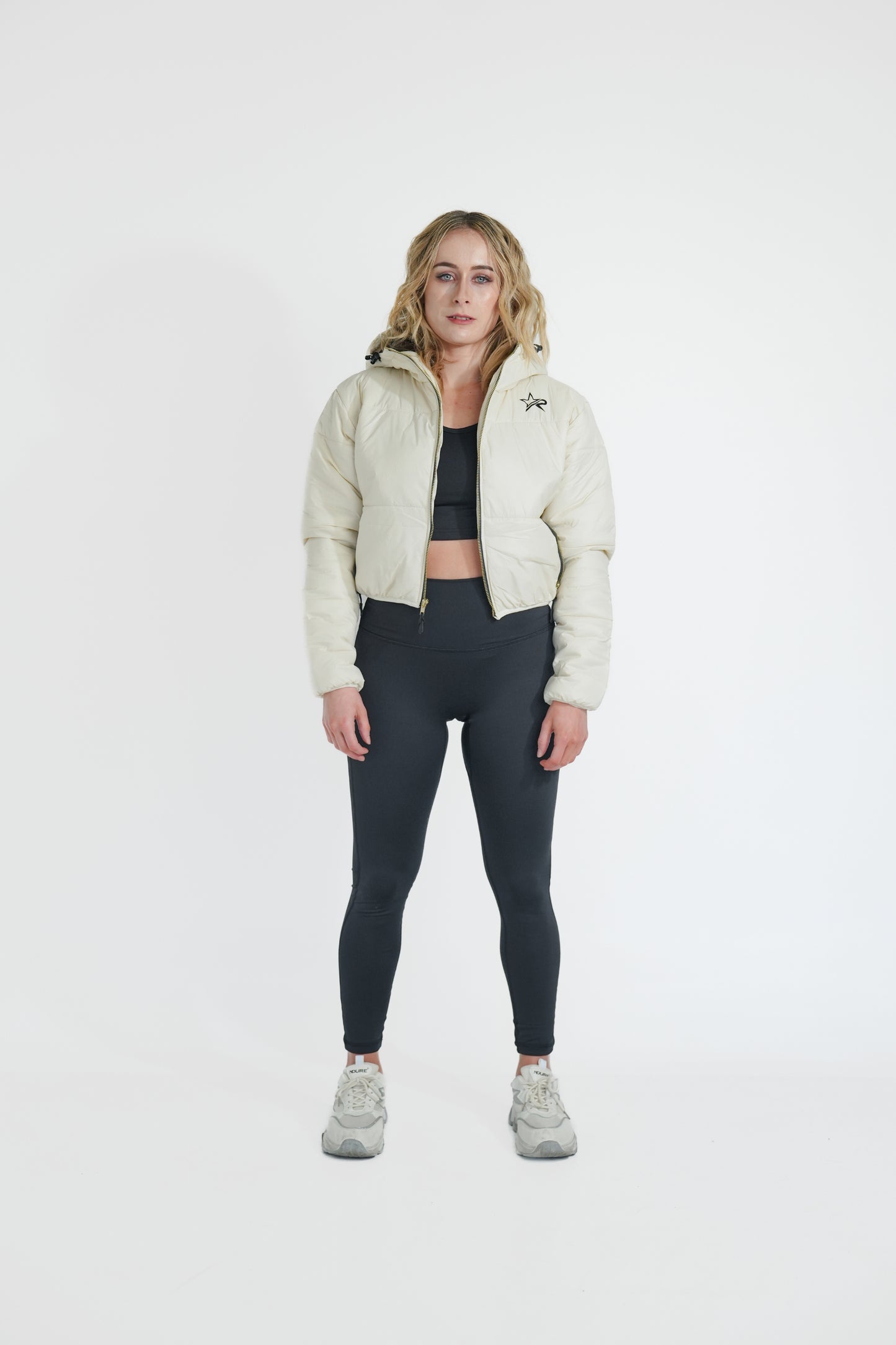 Women Puffer Jacket - White