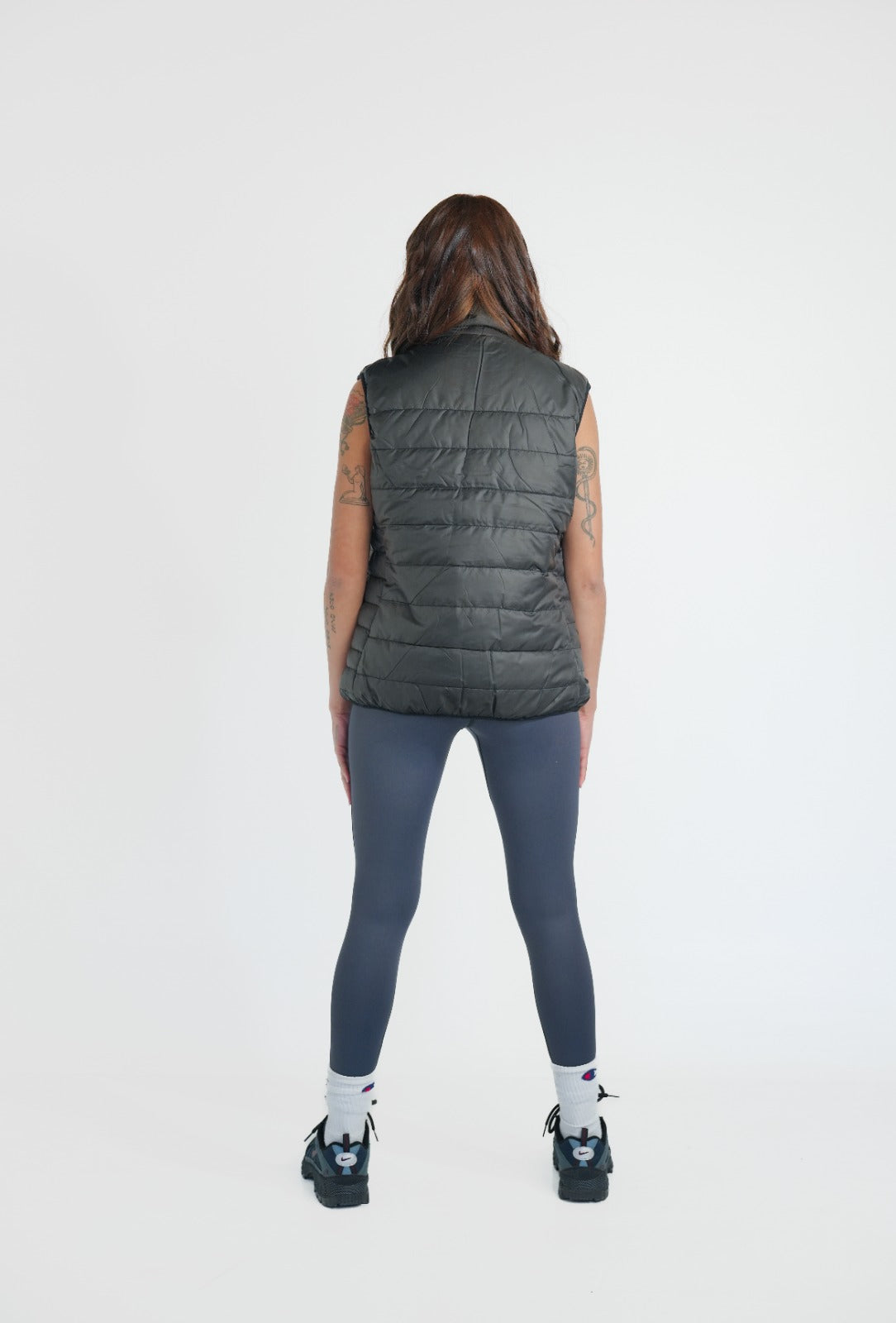 Women Puffer Vest - Black