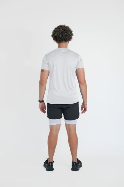 Men Sports T-Shirt - White