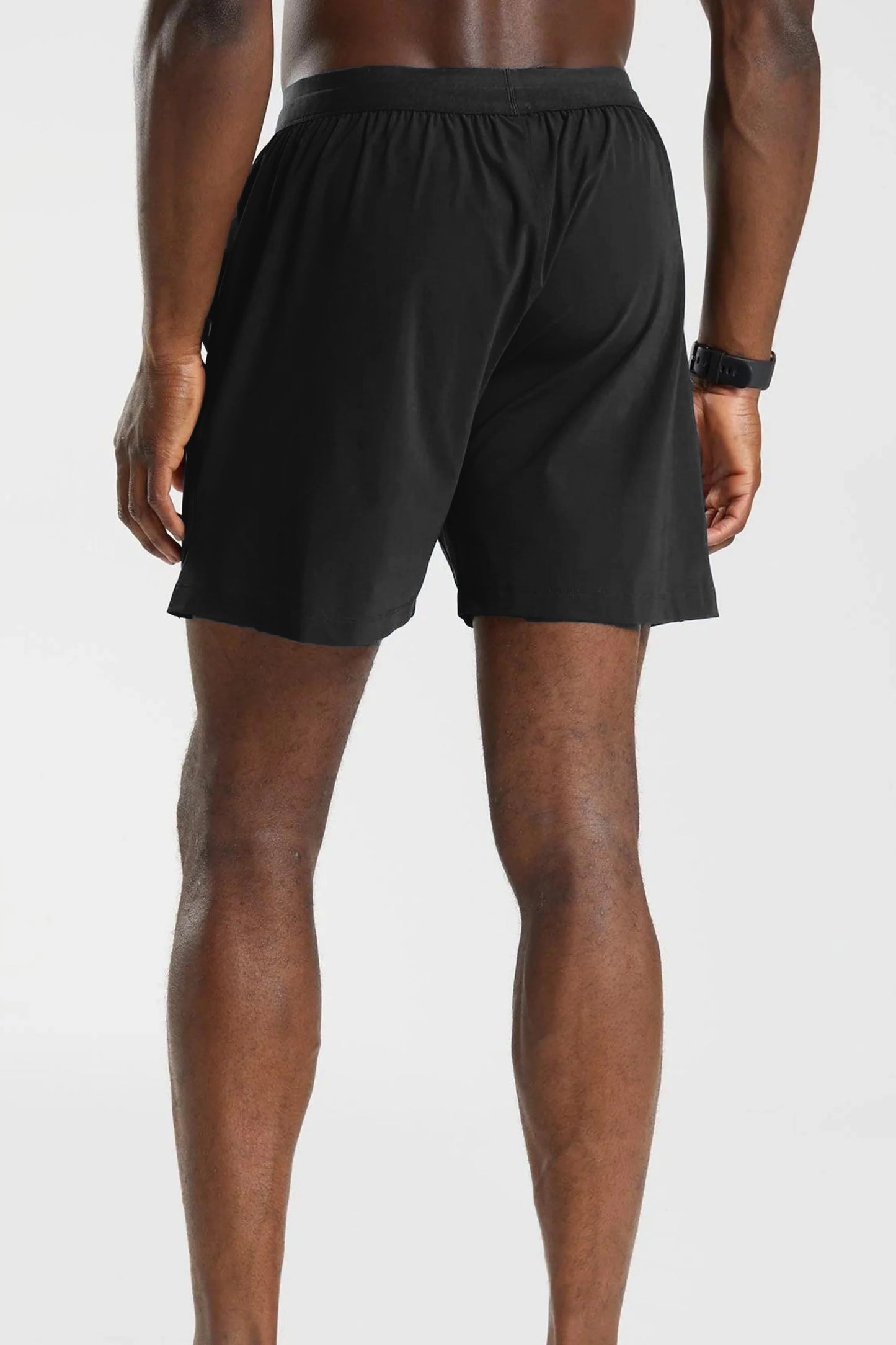 Men Sports Shorts - Black