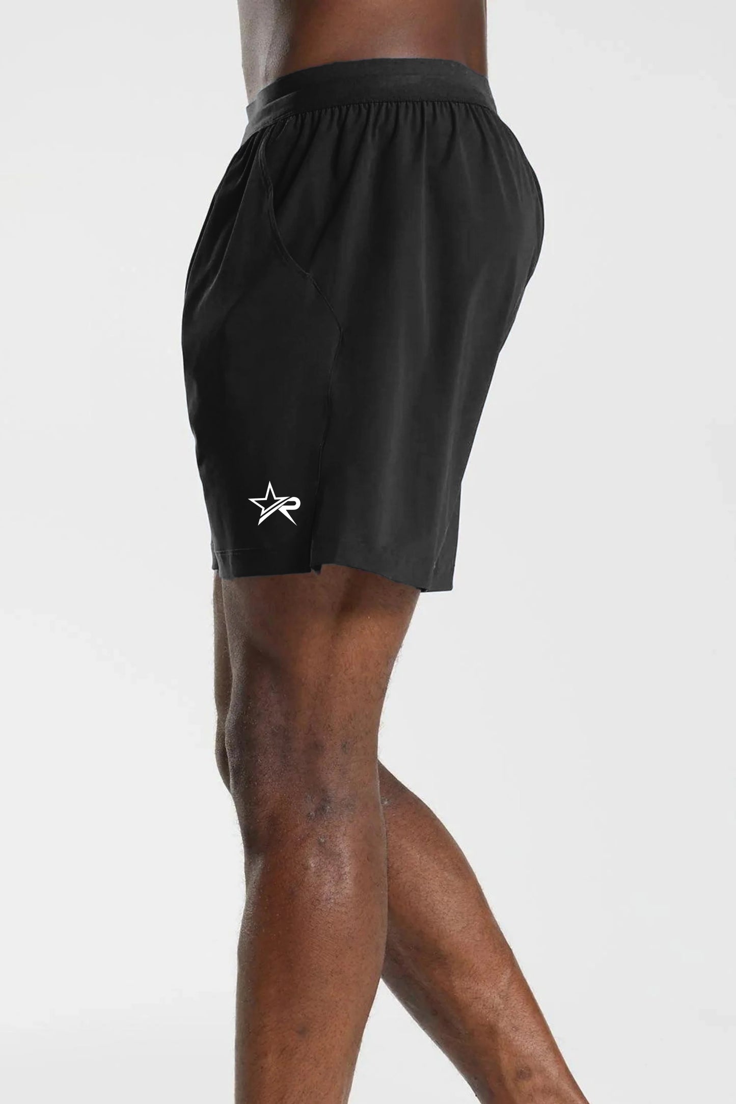 Men Sports Shorts - Black